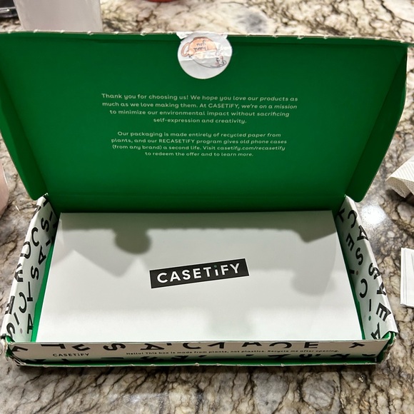 Gently loved used Casetify Purple bumper IPhone 13 Pro case - Picture 6 of 16